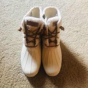 Sperry wool duck boots
